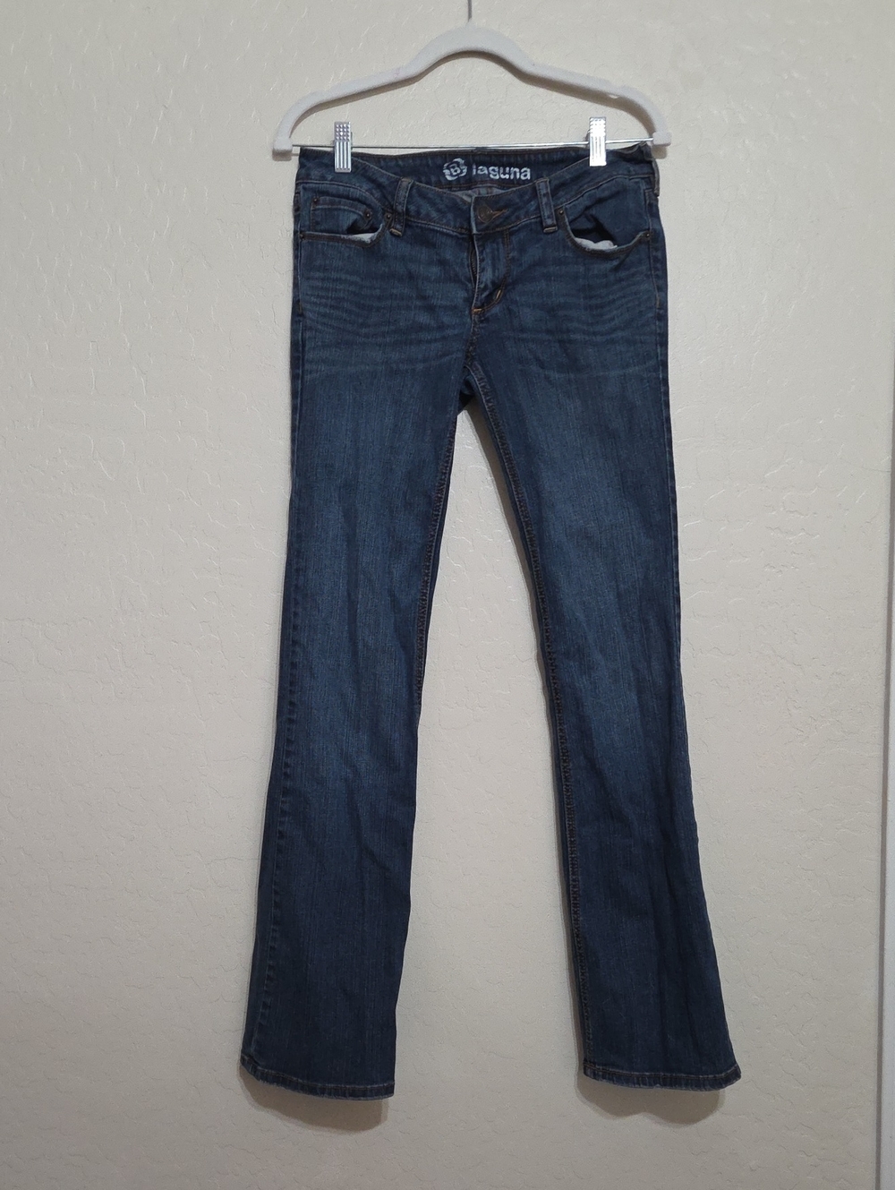 Laguna Women's Dark Wash Flare Jeans 5long